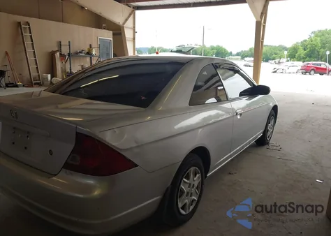 2003 Honda Civic Lx z USA, uszkodzony, nr VIN 1HGEM22573L058920